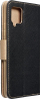 Футрола Fancy Book за Samsung S24 Ultra, со џебови за картички, црно-златна боја