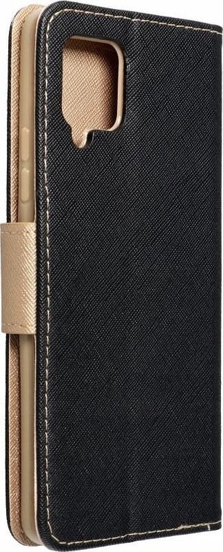 Футрола Fancy Book за Samsung S24 Ultra, со џебови за картички, црно-златна боја
