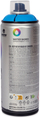 Bojë sprej MTN Water Based, 400 ml, Electric Blue, blu e ndezur