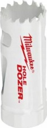 Sharrë rrethore Milwaukee Hole Dozer 49-56-0077, 37 mm, bi-metal, e bardhë