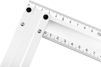Këndmatës katror NEO 72-147, alumin, 500x235mm, gri