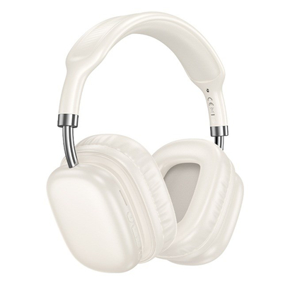 Kufje pa tela Hoco, Bluetooth 5.4, 40mm HiFi, 46 orë, të zeza