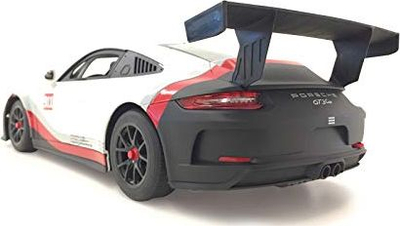 Makina me telekomandë Jamara Porsche 911 GT3 Cup, shkalla 1:14, e bardhë