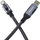 Adapter Ethernet PREMIUMCORD kunet3 USB 3.2 në LAN RJ45, 10/100/1000 Mbps, kabëll 3 m, i zi
