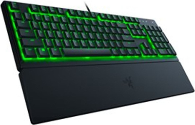 Tastierë gaming Razer Ornata V3 X me tel, me dritat LED jeshile, e zezë