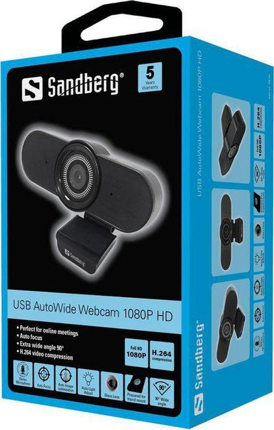 Ueb kamerë Sanberg, AutoWide, USB, 1080P HD (134-20)
