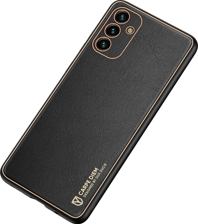 Mbrojtëse telefoni Dux Ducis Yolo për Samsung Galaxy A13 5G, lëkurë eko, e zezë