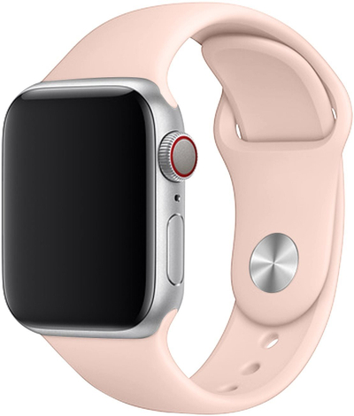 Ремче за на рака за паметен часовник Eternico Essential, за Apple Watch 38mm 40mm 41mm, силикон, Pure Beige M L