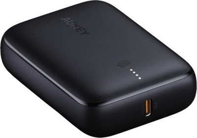 Power bank Aukey PB-N83 Basix Mini, 10000mAh, karikim i shpejtë, i zi