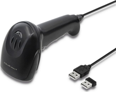 Lexues barkodi Qoltec Wireless 2D, i zi