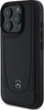 Kuti telefoni Mercedes Urban për iPhone 16 Pro, lëkurë, 6.3", e zezë