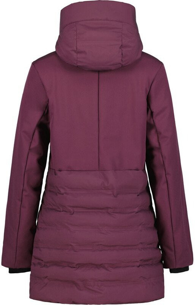 Jakne softshell për goca Icepeak EP ALMYRA, që s’e kap uji, me kapuç, lejla e errët