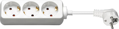 Zgjatës energjie Microconnect GRU0033W, 3 dalje Schuko, 3 metra, i bardhë