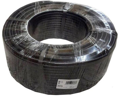 Tub mbrojtës kabllosh, 10mm, rol 100m, i zi