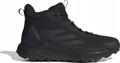 Këpucë trekking Adidas Terrex Anylander Mid RAIN.RDY, burra, të papërshkueshme nga uji, të zeza