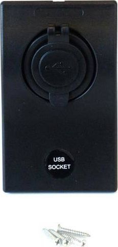 Panel karikimi TurboWorks, 2 dalje USB 1A edhe 2.1A, siguresë 5A, i zi