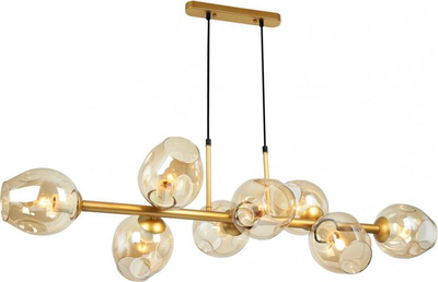 Llambadar Netlighting Honey 8 drita, 8xE27, ari me qelq amber