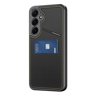 Këllëf telefoni Dux Ducis Rafi II MagSafe për Samsung Galaxy S25, me vend për karta, i zi