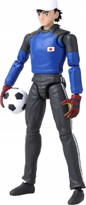 Figurinë Bandai Anime Heroes Genzo Wakabayashi, 17 cm, Captain Tsubasa, blu