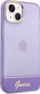 Mbrojtëse telefoni Guess GUHCP14MHGCOU, për iPhone 14 Plus, hardcase, vjollcë e tejdukshme