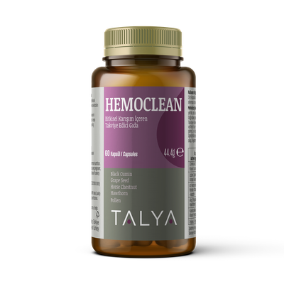 Suplemente TALYA Herbal Hemoclean Hemorrhoid Support, 60 kapsula