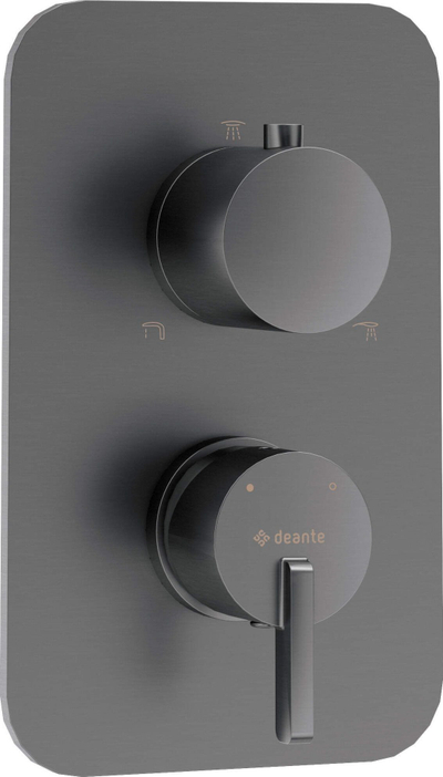 Element i jashtëm për BOX mixer Deante, titan grafit, për sistem të fshehtë
