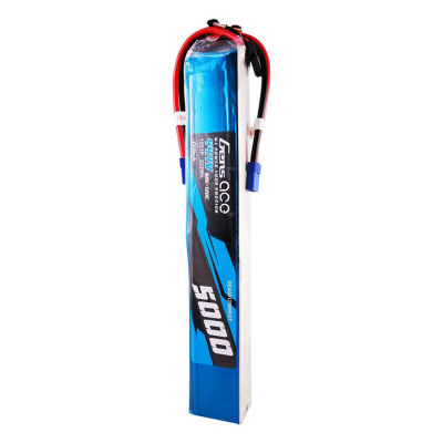 Bateri LiPo Gens Ace G-Tech 12S, 5000mAh, 44.4V, blu