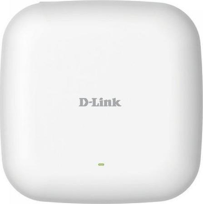 Access point D-Link DAP-X2810, Wi‑Fi 6 AX1800, Gigabit LAN, i bardhë