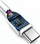 Kabllo USB Joyroom USB A në USB C, 1m, 2A, rozë