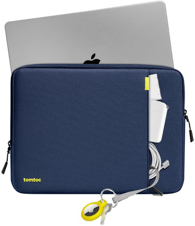 Këllëf për laptop Tomtoc Defender-A13 14", i kaltër i errët
