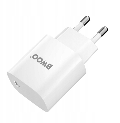 Karikues telefoni Canyon BWOO CDA159, 20W PD, USB Type C, i bardhë