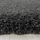 Tapet Ayyildiz Carpets FLUFFY 3500, grëndel i lartë 50 mm, formë rreth, gri e errët