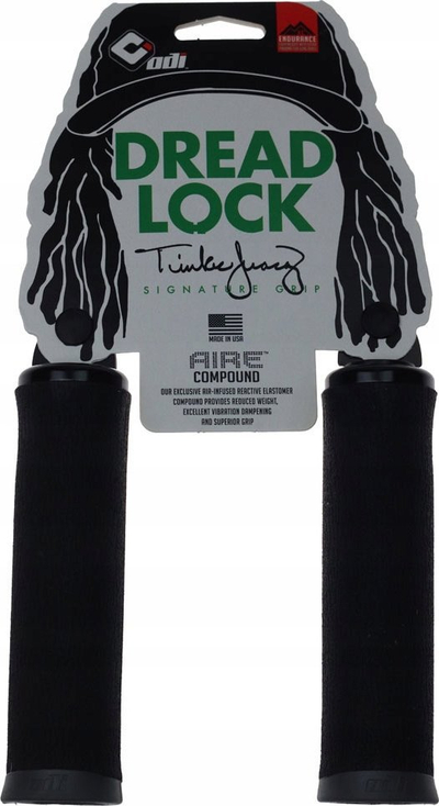 Goma timoni biçiklete ODI Dread Lock Lock-On, A.I.R.E. Compound, single clamp, të zeza