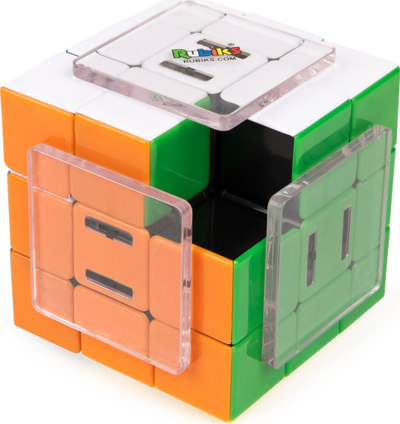 Lojë logjike Spin Master Rubik's Slide 3x3, kub logjik, plastikë shumëngjyrëshe
