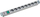 Prizë zgjatuese Bachmann Outlet Strip me 8 porta, kabëll 1.5m, gri