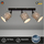 Spotlight Briloner 47,5 cm, 3x E27, 25W, gri