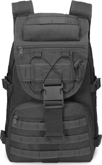 Çantë shpine Offlander Survival Hiker 35L, najlon, 1.1kg, e zezë