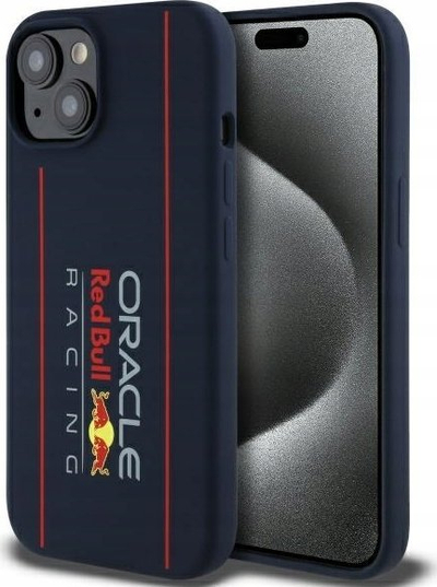 Mbrojtëse telefoni Red Bull për iPhone 15 6.1", MagSafe, blu marin e errët