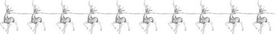 Drita dekorative Ruhhy Reindeer, LED, dritë e bardhë e ngrohtë, transparente