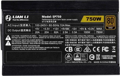 Burim energjie Lian Li SP750 SFX SFX, 750W