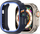 Mbulesë ore DUX DUCIS BAMO për Apple Watch Ultra 49mm, PC me silikon, mbron nga goditjet, blu e errët