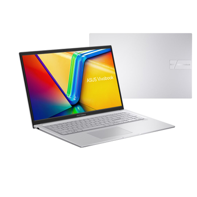 Laptop Asus VivoBook 17 X1704VA, 17.3" FHD, Core i5, 16GB RAM, 512GB SSD, сребрен