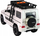 Makina elektrike për kalamoj Leantoys, off road, me bateri, e bardhë