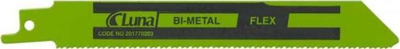 Tehe sharre sabre Luna Bimetal, 150mm, 13TPI, pako me 50 copë