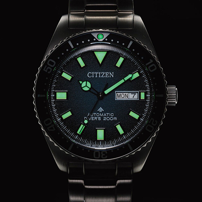 Orë dore për meshkuj Citizen Automatic Deliver Challenge NY0129-58LE, e argjendtë