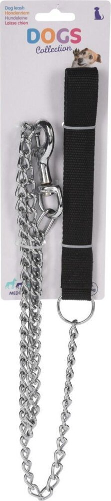 Zinxhir metalik për qen Emako, 100 cm, argjendtë