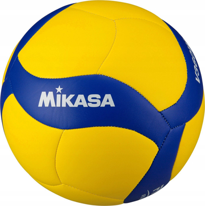 Top volejbolli Mikasa V360W-L, sallë, i verdhë e blu