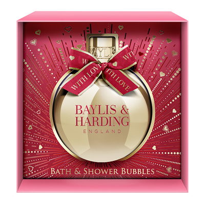 Shkumë për vaskë Baylis & Harding Midnight Cherry Bath & Shower Bubbles, 250 ml