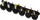 Adaptues universal rryme Qoltec, 3V 12V, 1A, i zi