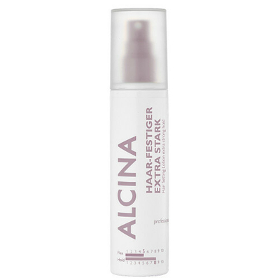Sprej forcues për flokë Alcina Hardener (Hair Fixer Extra Strong), 125 ml